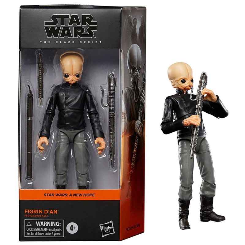 Star Wars 15cm FIGRIN D'AN A New Hope 04 Action Figure Black Series 6" F5040