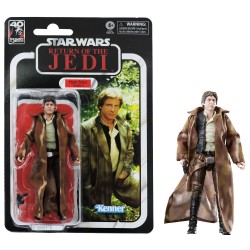 Star Wars 15cm HAN SOLO ENDOR 40Th The Return Of The Jedi Action Figure Black Series 6" F7072