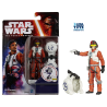 B3449 POE DAMERON X-Wing Action Figure 10cm Star Wars The Force Awakens Hasbro 3"3/4
