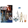 B3965 REY STARKILLER BASE Action Figure 10cm Star Wars The Force Awakens Hasbro 3"3/4