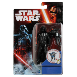 B3966 DARTH VADER Action Figure 10cm Star Wars The Force Awakens Hasbro 3"3/4