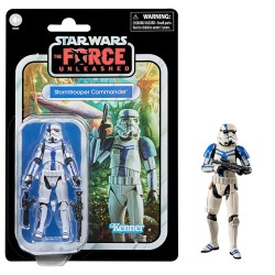 Vc254 Stormtrooper Commander Action Figure 10cm Star Wars The Vintage Collection The Force Unleashed F5559