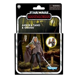 F5576 Ahsoka Tano & Grogu Deluxe Action Figure 10cm Star Wars The Vintage Collection The Mandalorian